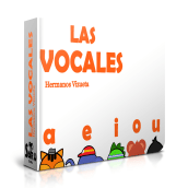 Mi Proyecto del curso:  Libro Las vocales. Un progetto di Graphic design di Andrés Vizueta - 08.07.2019