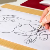 Diseño de personaje. Design de personagens, Ilustração vetorial, e Desenho a lápis projeto de Martín Gitnacht - 01.06.2015