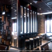 Animación CGI 3D Restaurante Interior . 3D, Furniture Design, Making, Industrial Design, Interior Architecture, Multimedia, Infographics, 3D Animation, 3D Modeling, Decoration, and Video Editing project by Ivan C - 07.24.2019