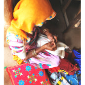 Khadi Project, Bikaner, India, 2015. Een project van Borduurwerk van Katy Biele - 02.03.2015