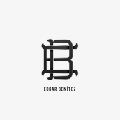 Diseño de Monograma para Edgar Benítez (EB). Design, e Design de logotipo projeto de Toño ArVe - 13.08.2019