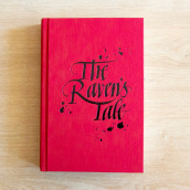 The Raven's Tale. Projekt z dziedziny Projektowanie graficzne,  Kaligrafia, T i pografia użytkownika Belén La Rivera - 02.02.2019