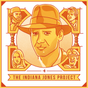 THE INDIANA JONES PROJECT. Traditional illustration, Graphic Design, Poster Design, and Digital Illustration project by Pablo Fernández Tejón - 08.19.2019