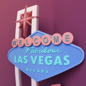 Las Vegas: Dirección de Arte con Cinema 4D. Un proyecto de 3D, Escultura, Collage, Creatividad y Modelado 3D de Felipe Naranjo - 20.08.2019