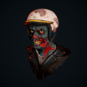 Zombie Police. 3D, Game Design, Sculpture, Video Games, and 3D Character Design project by Andres Rendón - 08.28.2019