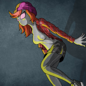 SpiderLove. Un proyecto de Diseño de personajes e Ilustración vectorial de Lemoon Artist - 30.08.2019
