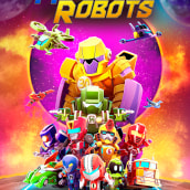 Merge Robots. Design, UX / UI, 3D, 3D Animation, Video Games, and Concept Art project by Campero Games - 09.02.2019