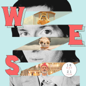 Ciclo Wes Anderson. Un proyecto de Dirección de arte y Diseño de carteles de Jorge Mares - 18.05.2018