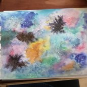 Mi Proyecto del curso: Técnicas modernas de acuarela. Watercolor Painting project by Arla Pizarro - 09.18.2019