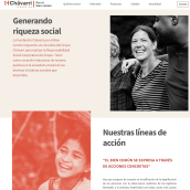 Fundación CHávarri por el bien común. Un proyecto de Desarrollo Web de Dulce De-León Fernández - 01.07.2019