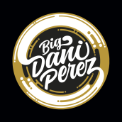Big Dani Perez. Un proyecto de Br, ing e Identidad, Lettering y Diseño de logotipos de Alex Pons - 24.09.2019