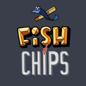 Fish and Chips. Lettering project by Iker J. de los Mozos - 09.27.2019