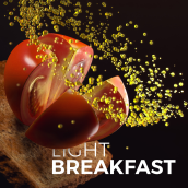 Light Breakfast. Un proyecto de Creatividad y Modelado 3D de Alberto Moreno - 12.04.2018