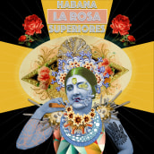 Ilustración con collage digital enfocado a producto: "La Rosa" Habana Superiores . Product Design, Collage, Photo Retouching, and Digital Illustration project by apsaras.david - 10.05.2019