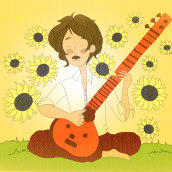 Mi Proyecto del curso: Ilustración de una canción: Here comes the sun / George Harrison. Un proyecto de Ilustración digital de Iraida Fernandez Azaldegui - 07.10.2019