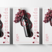 Vino - Alejandro Gallo. Art Direction, Br, ing, Identit, Graphic Design, and Packaging project by Franxu Delgado García - 11.01.2017