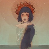 The Water Witch . Ilustração digital projeto de Sandra Edith - 13.10.2019