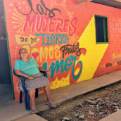 Murales "Mil colores Antioquia" II. Design, Design gráfico, Pintura, Tipografia, Caligrafia, Arte urbana, Criatividade, Concept Art, e Pintura Acrílica projeto de TECK24 - 15.10.2019
