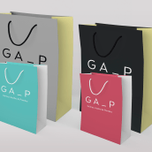 Bag GA_P. Un proyecto de Dirección de arte, Br, ing e Identidad y Diseño gráfico de José Á. Rodríguez - 15.10.2016