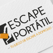 Logotipo para Room Escape Portátil. Br e ing e Identidade projeto de Beatriz Martos - 10.10.2018