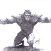 Mi Proyecto del curso: Ilustración para cómics: anatomía de un superhéroe. Pencil Drawing project by artdippolito - 10.17.2019