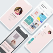 Portafolio móvil. Un proyecto de Diseño Web de Karina Sánchez - 22.10.2019