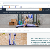 Creación Amazon Sales Page (YogaBody). Web Design project by ana vilar - 10.23.2019