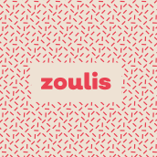 Zoulis visual identity. Br, ing e Identidade, e Design gráfico projeto de Eva Hilla - 26.10.2017