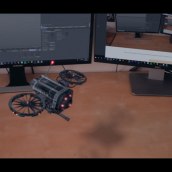 Drone from Cinema4D to Behance. VFX, Animação 3D, e Pós-produção audiovisual projeto de Alessio Chinni - 29.10.2019
