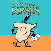 Cosas de España - Mi Proyecto del curso: Humor gráfico: danos la tira nuestra de cada día. Un proyecto de Diseño de personajes, Cómic y Humor gráfico de Martin A. Rodriguez Molina - 15.11.2019