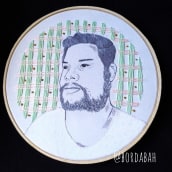 Mi Proyecto del curso: Creación de retratos bordados. Desenho, Bordado, e Desenho de retrato projeto de Bárbara Janecki - 19.11.2019