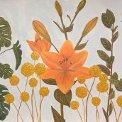 Mi Proyecto del curso: Pintura botánica con acrílico. Desenho a lápis, Desenho, e Pintura Acrílica projeto de Carolina Apolaya Csirke - 03.12.2019