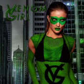 Foto montaje, Venom Girl. Un proyecto de Diseño gráfico y Fotografía digital de Guillermo Bitar - 05.10.2015