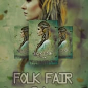 Folk Fair - Flyer. Design gráfico projeto de Yuri Aparecido - 08.12.2019