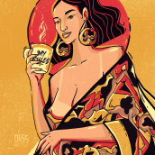 My golden rules. Traditional illustration project by Dennis Quiñones - 12.16.2019