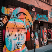 Graffiti + Fotografía. Fotografia, Arte urbana, Fotografia digital, Fotografia artística, e Fotografia em exteriores projeto de Lucas Ruiz-Calero Fernández - 31.12.2019