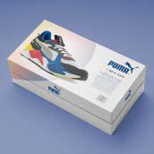 PUMA | PACKAGING. Graphic Design project by Héctor Páramo Valdivielso - 01.07.2020