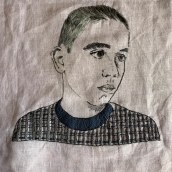 Mi Proyecto del curso: Creación de retratos bordados. Embroider project by Maria Arias - 01.19.2020