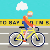 Una vuelta en bici . Animation project by Marteen Bedölla - 08.07.2019