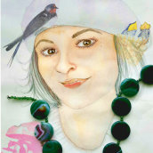My project in Illustrated Portrait in Watercolor course. Watercolor Painting, Portrait Illustration, and Portrait Drawing project by Irene Gor - 01.28.2020