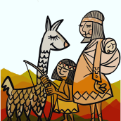 Mi Proyecto del curso: Ilustración de personajes con estilo “Ataquimbos”. Un proyecto de Ilustración tradicional, Diseño de personajes y Cómic de Gonzalo Matamala - 04.02.2020