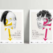 20ª Muestra de Cine Palencia. Un proyecto de Dirección de arte, Br, ing e Identidad, Diseño gráfico y Animación 2D de Xabi Mendibe - 04.02.2020