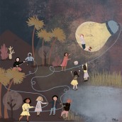Mi Proyecto del curso: Switch on the night de Ray Bradbury.. Children's Illustration project by Paz Ramos Reyes - 02.05.2020