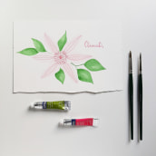 naturaleza floral. Ilustração botânica projeto de virtu sanchez - 09.02.2020
