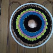 Mi Proyecto del curso: Tejido en telar circular. Tecido projeto de Zulema Gutiérrez Soto - 09.02.2020