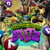 TMNT: Booyakasha Blitz (Nickelodeon). Un proyecto de Diseño de videojuegos y Desarrollo de videojuegos de Luis Daniel Zambrano - 14.04.2014