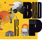 Bradbury versus Perec. Editorial Design, Graphic Design, Collage, and Poster Design project by Arturo Rivera Vega - 02.15.2020