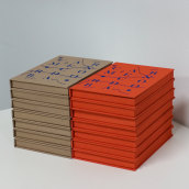 14 cajas-libro para el proyecto Carmen Córdoba de Julieta Casariego. Un progetto di Rilegatura di Amelia Garcia - 01.12.2019