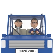 Zurich — Pero mira como viene. Un proyecto de Animación de personajes y Animación 3D de Toni Dominguez - 20.12.2019