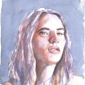 Mi Proyecto del curso: Retrato artístico en acuarela. Un proyecto de Bellas Artes de ivanor - 22.02.2020